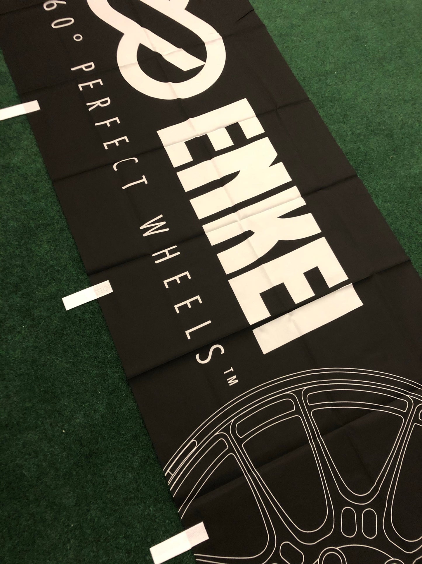 ENKEI Wheels - 70th Anniversary Nobori Banner