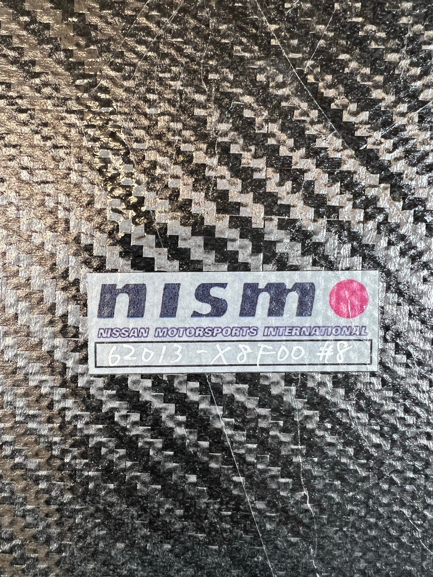 Calsonic NISMO Impul 2008 Nissan R35 Super GT Carbon Fiber Front Left Fender/Bumper Aero Section
