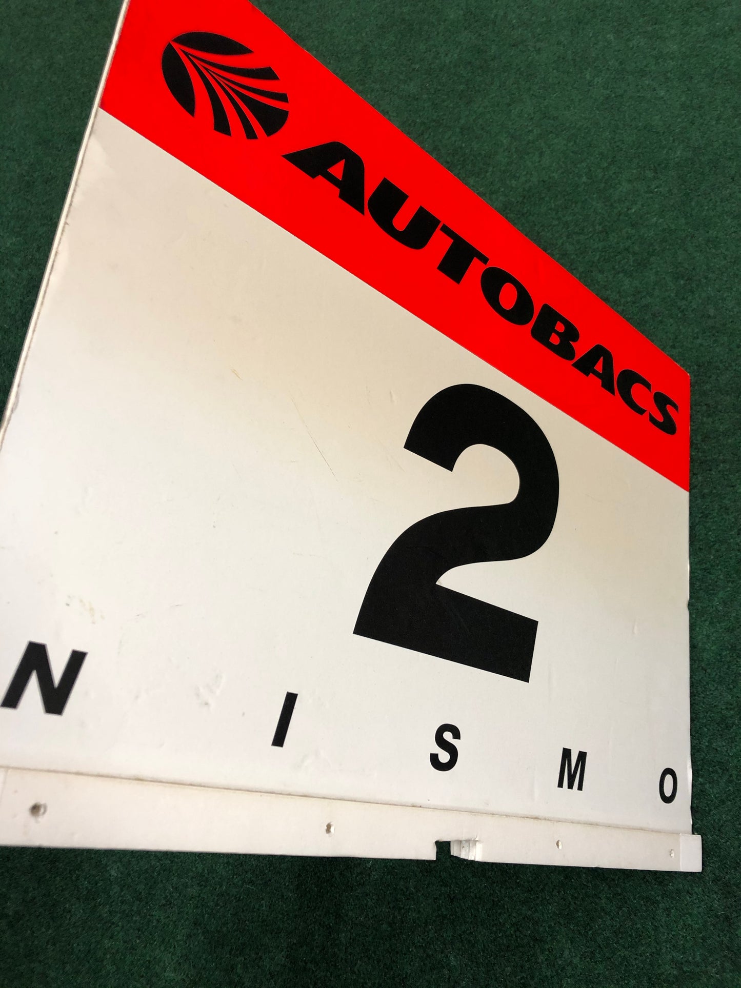 Nismo #2 Autobacs JGTC Race Day Grid Board Sign