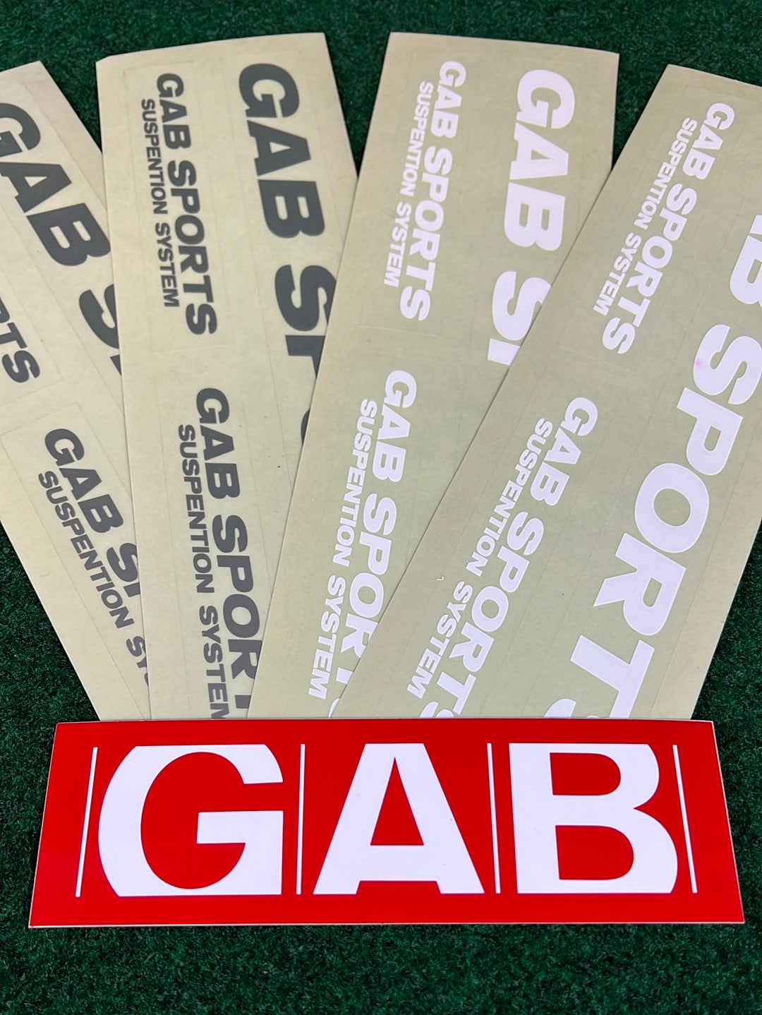 GAB SPORTS - Sticker Sheets & Logo Set