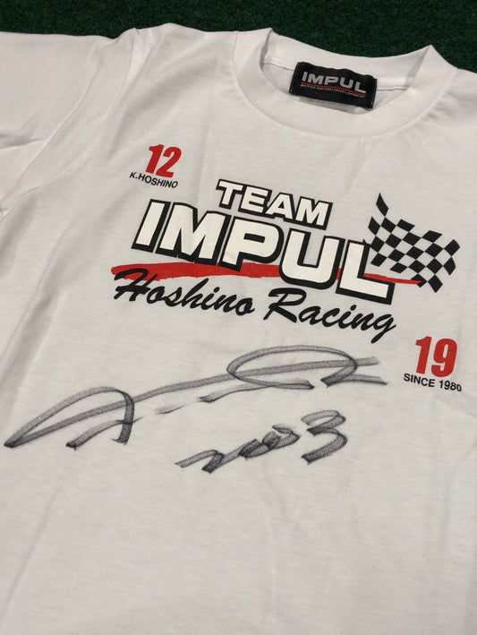 Team IMPUL Hoshino Racing Satoshi Motoyama Autographed T-Shirt 12