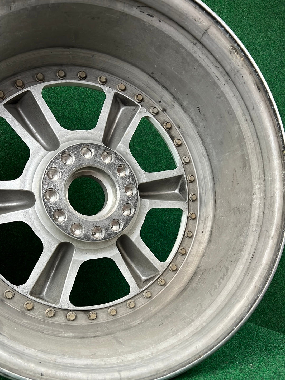 Panasport Racing G6 Centerlock Center Lug Competition Autographed by Keiichi Tsuchiya Race Wheel