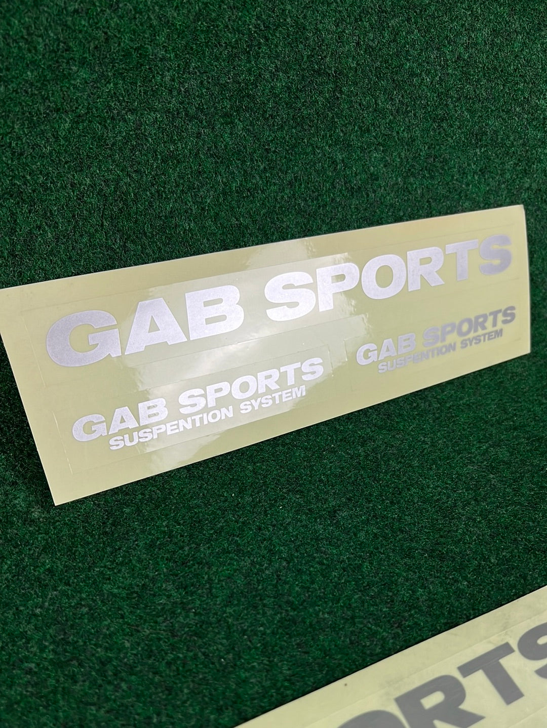 GAB SPORTS - Sticker Sheets & Logo Set