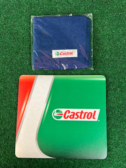 Castrol - Small Promotional Hand Towel & Mouse Pad Set