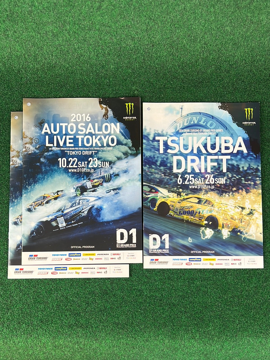 D1 Grand Prix D1GP 2016 - Tsukuba Circuit & Auto Salon Live Tokyo Event Program Set