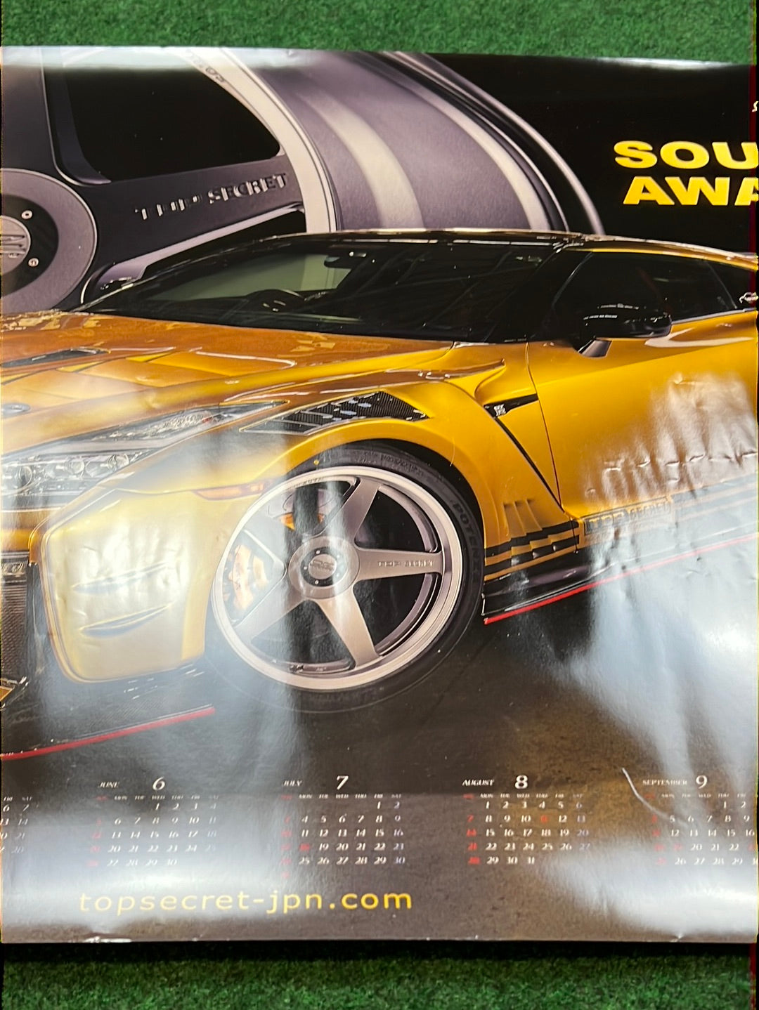 Top Secret - 2022 Nissan R35 GTR Dual Sided Calendar Poster