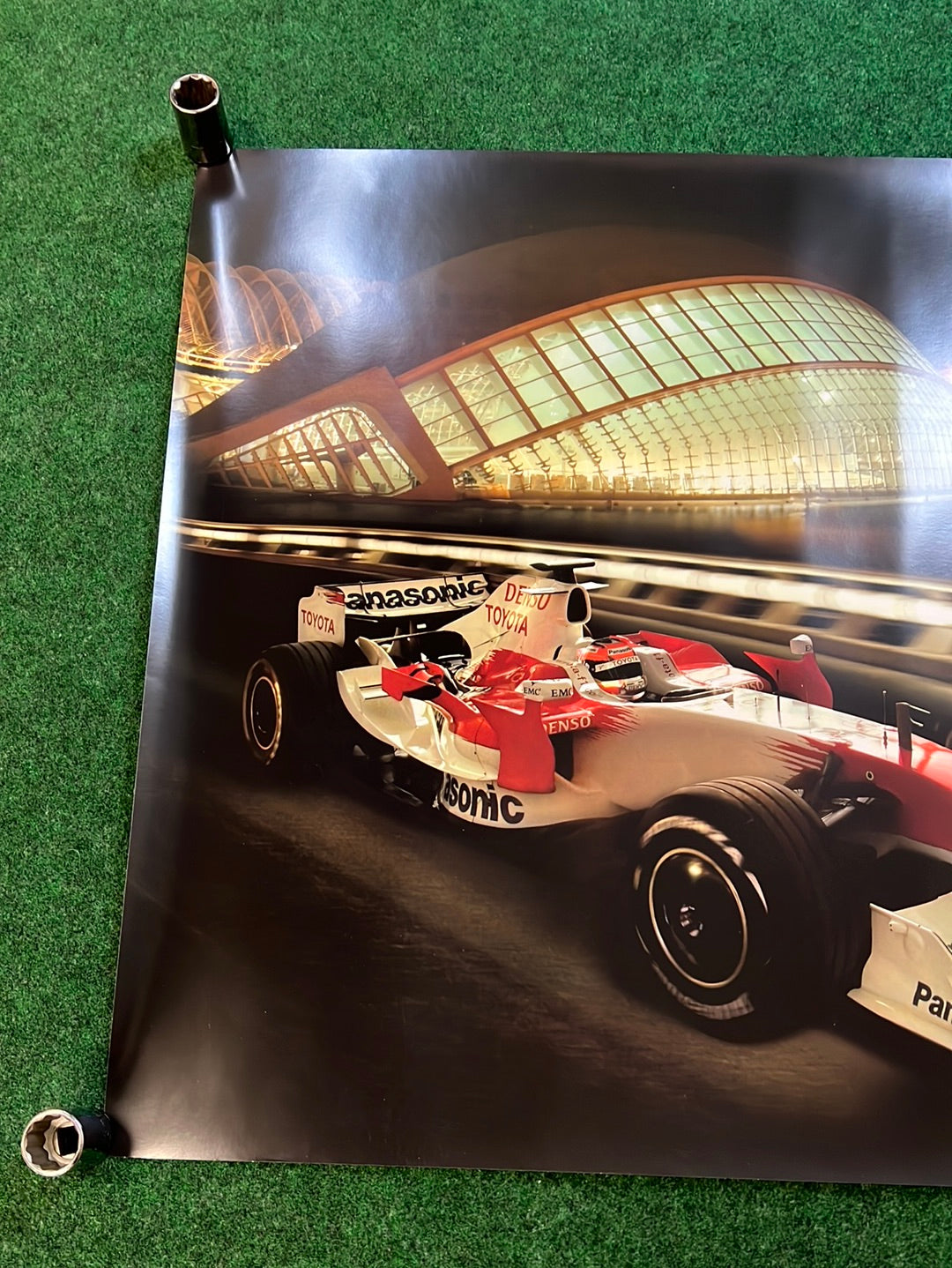 Toyota F1 - One Team One Aim Poster