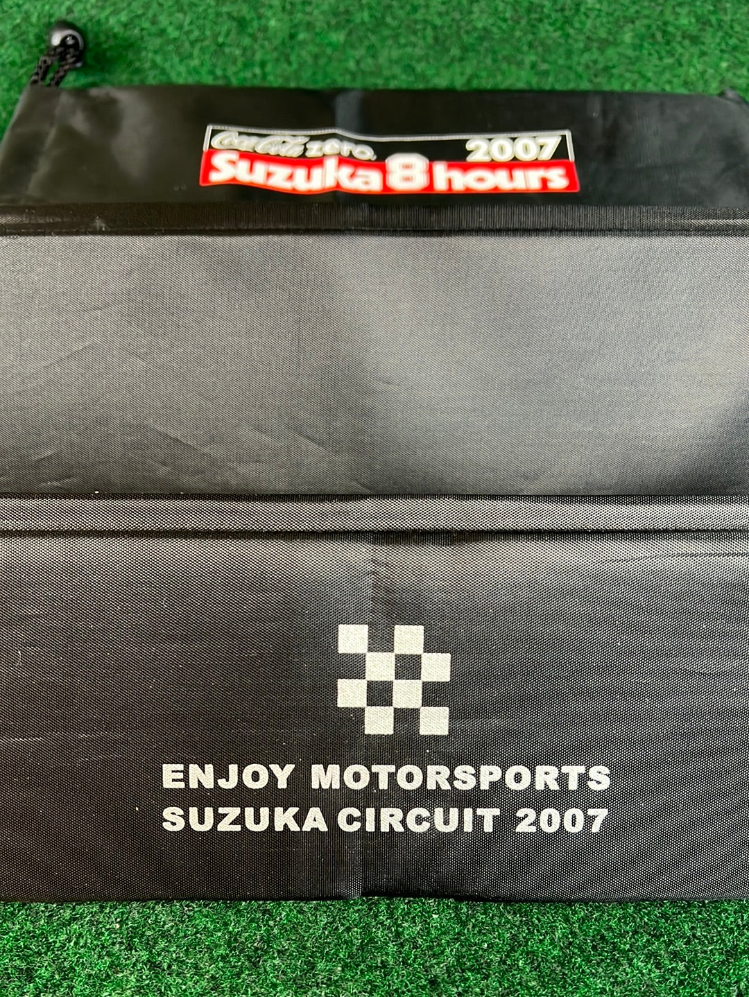 Suzuka Circuit 2007 Suzuka 8 Hours Motorcycle Race Seat Cushion and Bag